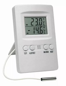 Termômetro Máxima e Mínima Digital Com Alarme Ref: 7427.02.0.00 - Incoterm