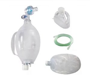 Ressuscitador Pulmonar (Ambu) Manual C/ Reservatório Infantil - Advantive