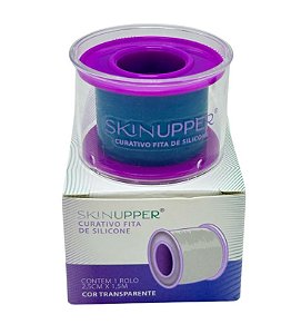 Fita de Silicone para Cicatrizes e Quelóides (Transparente) 2,5cm x 1,5 Metro - Skinupper