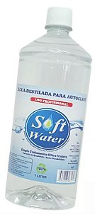Água Destilada Para Autoclave 1 Litro - Soft Water