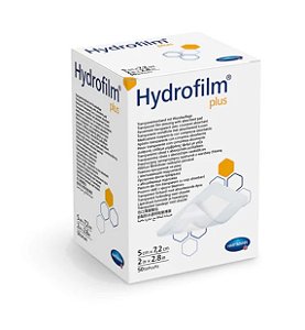 Curativo Hydrofilm Plus 5cm x 7,2cm Caixa C/50 Unidades - Hartmann