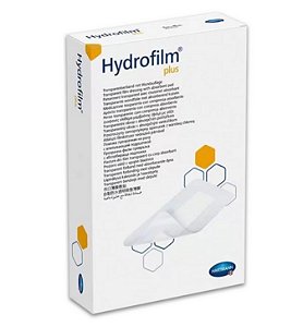 Curativo Hydrofilm Plus 10cm x 25cm Caixa C/25 Unidades - Hartmann