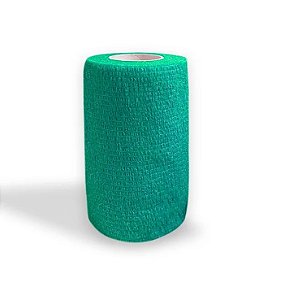 Bandagem Elástica Autoaderente Verde 10cm x 4,5M Unidade - Bioland