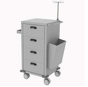 Carro Para Materiais e Medicamentos PAT-0276-HO - Patmos