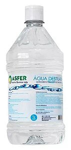 Água Destilada 1 Litro - Asfer