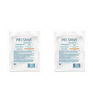 Kit C/2 Gaze Rayon Pielsana 7,5cm x 15cm A.G.E (Àcidos Graxos Essenciais) - DBS