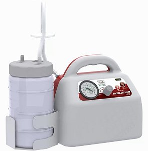 Aspirador Cirúrgico Evolution 1500 Com Bateria 1,5 Litros - Protec