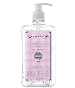 Álcool em Gel Higienizante Clinical 500ml 70º GL | 70° INPM - Giovanna Baby