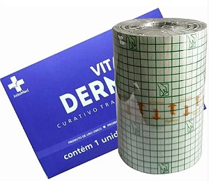 1 Metro de Curativo Filme Transparente Rolo 05cm x 1 Metro - Vital Derme