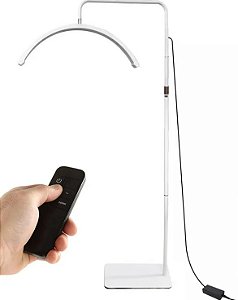 Lumiária Branca Com Led Lunar P/Estética Com Controle Remoto LL01BR - Best Pro
