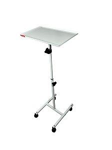 Mesa Branca Carrinho Auxiliar Regulável p/ Vapor de Ozônio MAO01BR - Best Pro