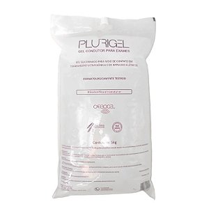 Gel Condutor para Ultrassom Incolor Bag 5kg - Plurigel