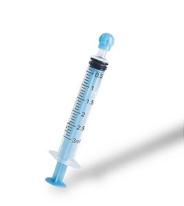 Kit C/150 Seringas Dosadora Oral 3ml - Wiltex