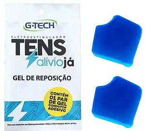 Gel De Reposição Tens Alívio Já (Par) - G-tech