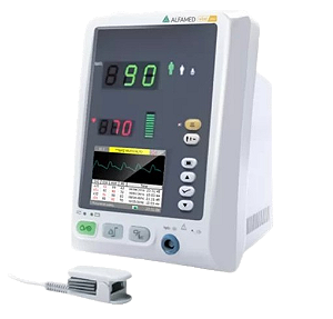 Oximetro de Mesa VITA 200 SpO2 Sensor Adulto - Alfamed