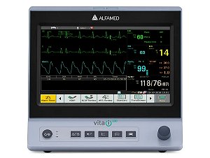 Monitor Multiparamétrico (Básico) VITA i100 Tela de 10.1″ - Alfamed