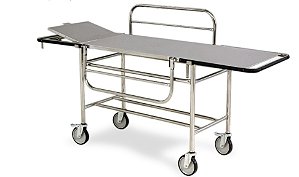 Maca Hospitalar Inox RC 310 Até 150kg Com Colchão - RC Móveis
