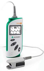 Oxímetro De Pulso Portátil SENSE 10 Com Sensor Neonatal - Alfamed