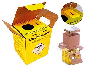 Coletor de Material Perfuro Cortante 1,5L - Descarpack