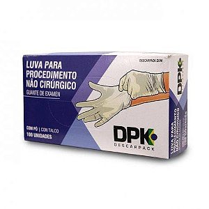 Luva de Procedimento Látex C/Pó - Descarpack