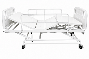 Cama Fowler 3 Manivelas Com Elevação de Altura S-8800-B - Salutem Hospitalares