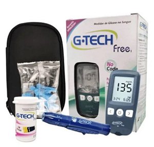 Aparelho Medidor de Glicose G-Tech Free