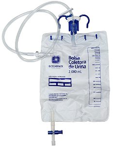 Bolsa Coletora de Urina Sistema Fechado 2 Litros - Descarpack