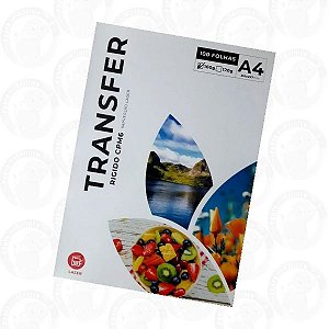 Papel Transfer Laser Rígido - 100 FLS - Ponto do Acrílico e Sublimação