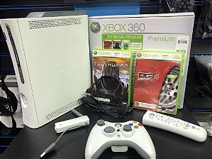 Console Xbox 360 FAT Preto 120Gb na caixa - Microsoft - Gameteczone a  melhor loja de Games e Assistência Técnica do Brasil em SP