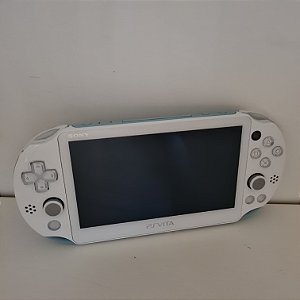 Console PS Vita Slim Branco / Azul  - Sony