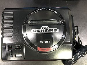 Console  Sega Genesis com Sega CD - Sega