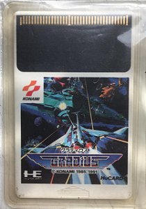 Jogo PC Engine Gradius HuCard Japonês - Konami