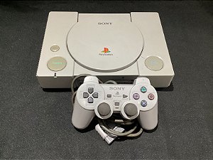 Console PlayStation 1 1001 Desbloqueado na Caixa Completo - Sony