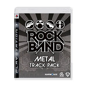 Jogo PS3 Rock Band Metal Track Pack - HARMONIX