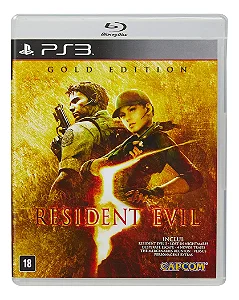 Jogo PS3 Resident Evil 5 Gold Edition - Capcom