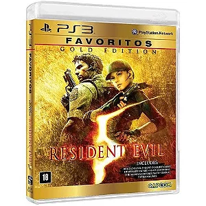 Jogo PS3 Resident Evil 5 Gold Edition (Favoritos) - Capcom