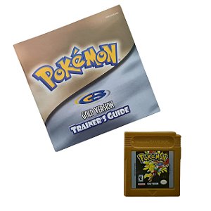 Jogo Nintendo Game Boy Pokemon Gold + Manual - Nintendo