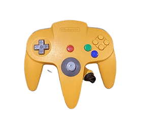 Controle Nintendo 64 Amarelo - Nintendo