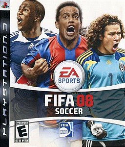 Jogo PS3 FIFA Soccer 08 - EA Sports