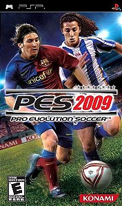 Jogo PSP Pro Evolution Soccer 2009 PES 2009 - Konami