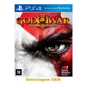 Jogo PS4 God of War 3 Remasterizado - Embalagem OEM - Sony
