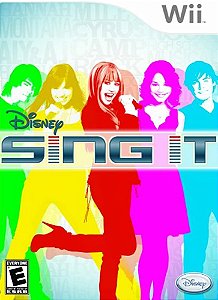 Jogo Nintendo Wii Disney Sing It - Disney