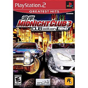 Jogo PS2 Midnight Club 3 Dub Edition Remix - Rockstar