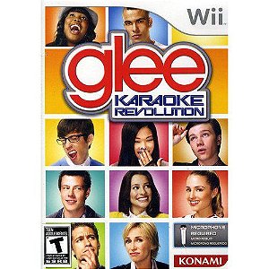 Jogo Wii Glee Karaoke Revolution - Konami