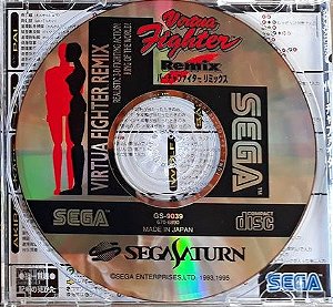 Jogo Sega Saturn Virtua Fighter Remix Japones (Loose) - Sega