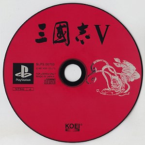 Jogo PS1 Sangokushi V Japones (Loose)- Koei