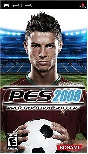 Jogo PSP Pro Evolution Soccer 2008 PES 2008 - Konami
