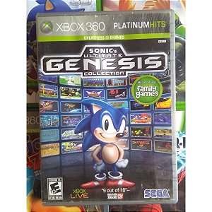 Jogo sonic ultemate xbox 360