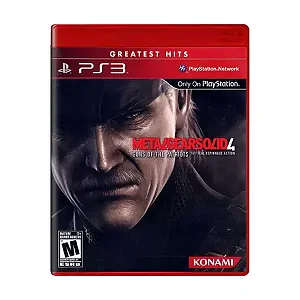 Jogo PS3 Metal Gear Solid 4: Guns of Patriots (Greatest Hits) - Konami