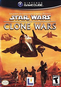 Jogo Nintendo Game Cube Star Wars The Clone Wars - Lucas Arts
